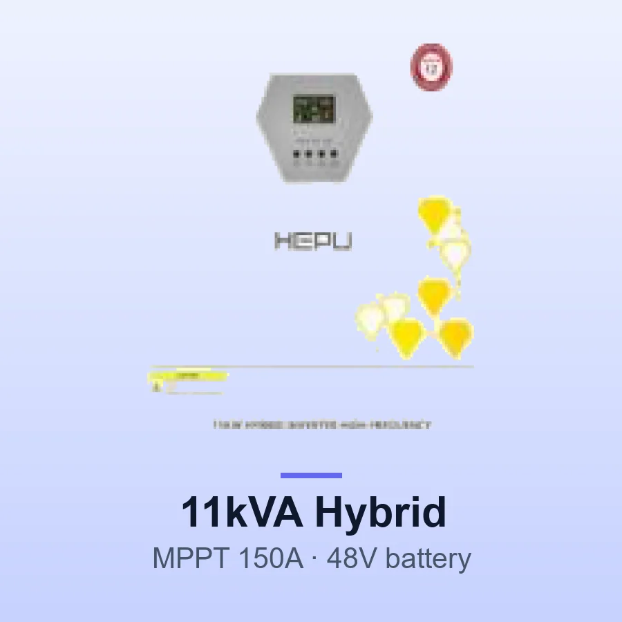 Solar Nyumbani 11kVA High-Frequency (11000W) Hybrid Solar Inverter - MPPT 150A