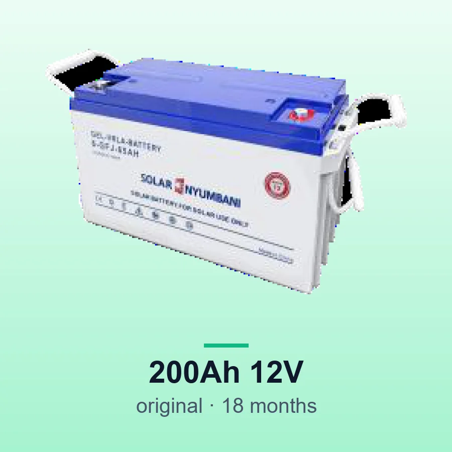 Solar Nyumbani 12V 200Ah GEL Solar Battery