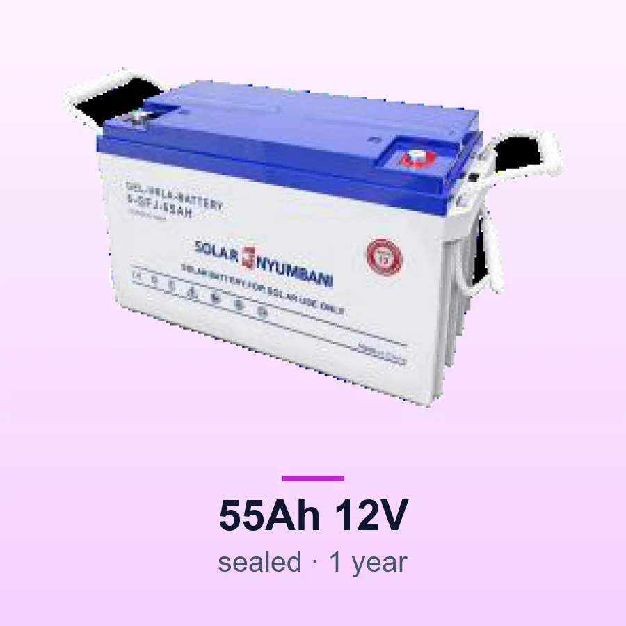 Solar Nyumbani 12V 55Ah Solar Battery