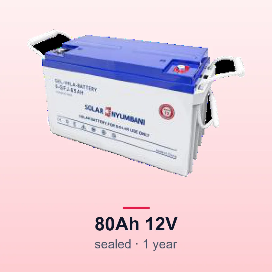 Solar Nyumbani 12V 80Ah Solar Battery