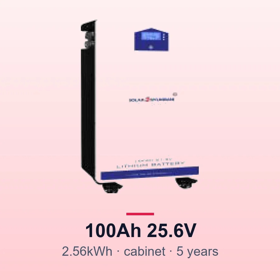 Solar Nyumbani 3kWh Lithium Battery LC100/25.6
